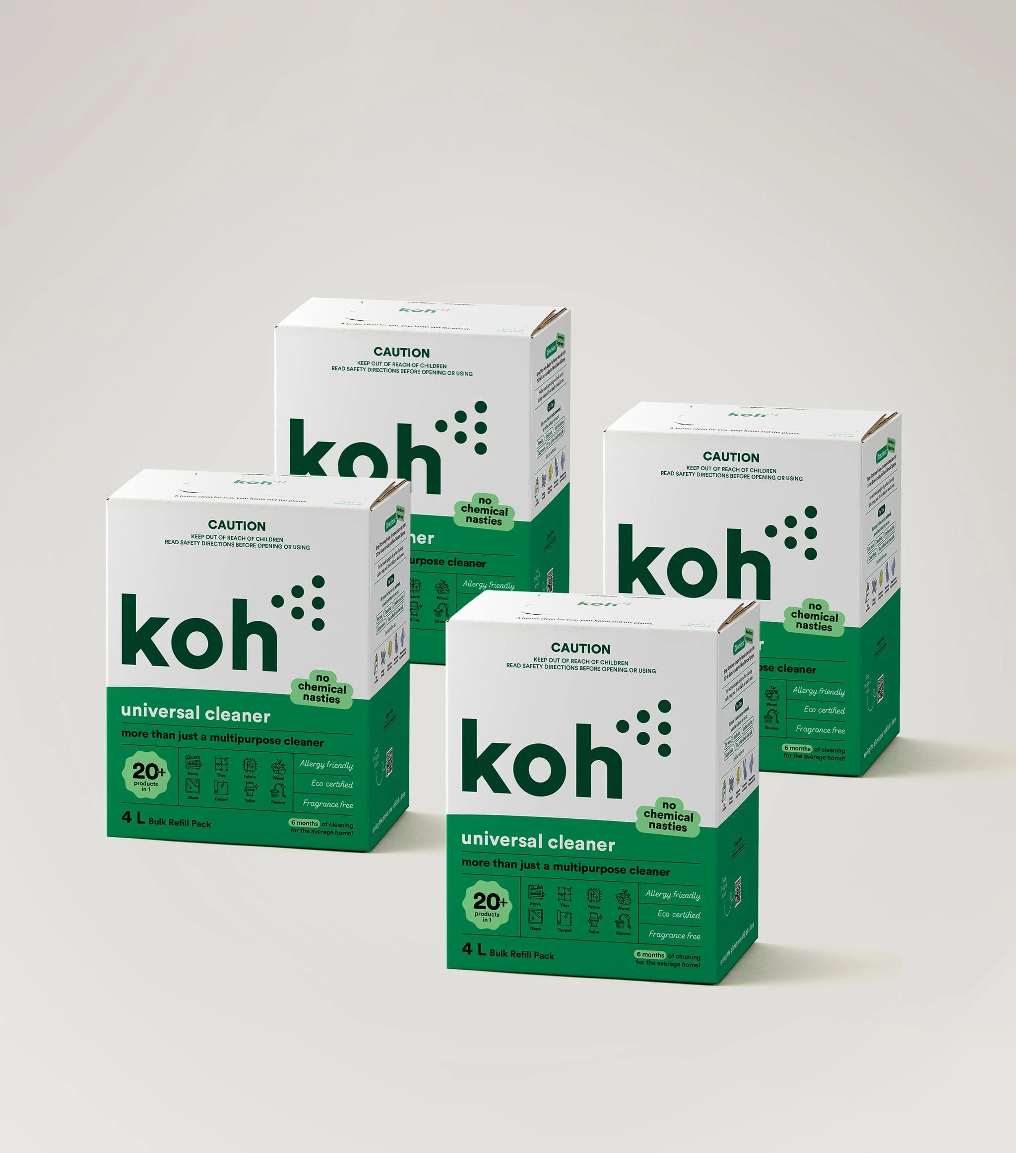 4 x Universal Cleaner 4L