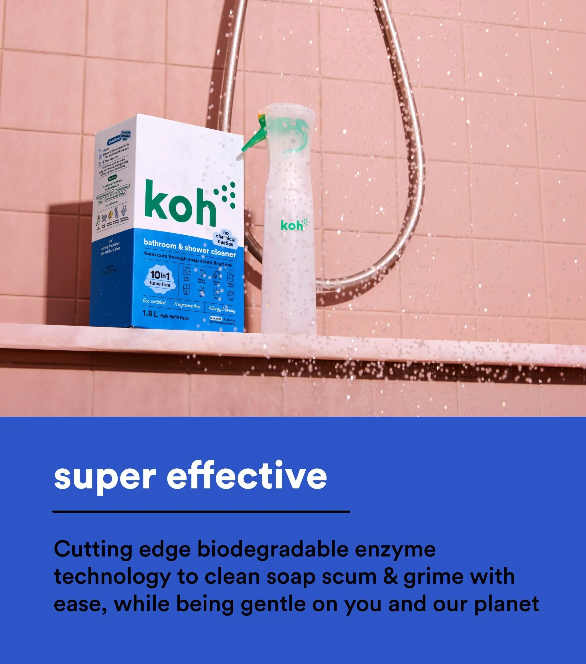 Bathroom & Shower Cleaner 1.8L - Image 7