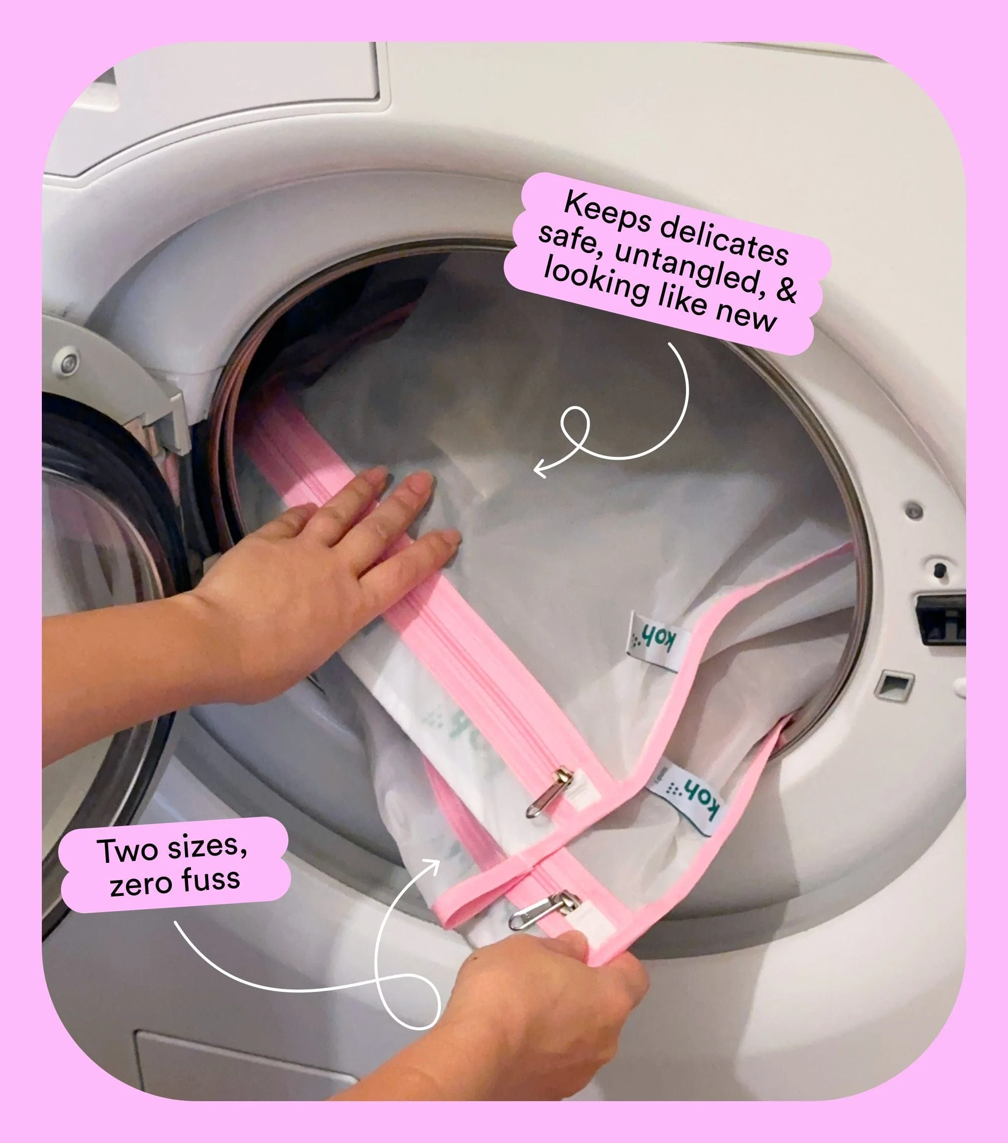 Eco Washing Bags 2pk - Image 4